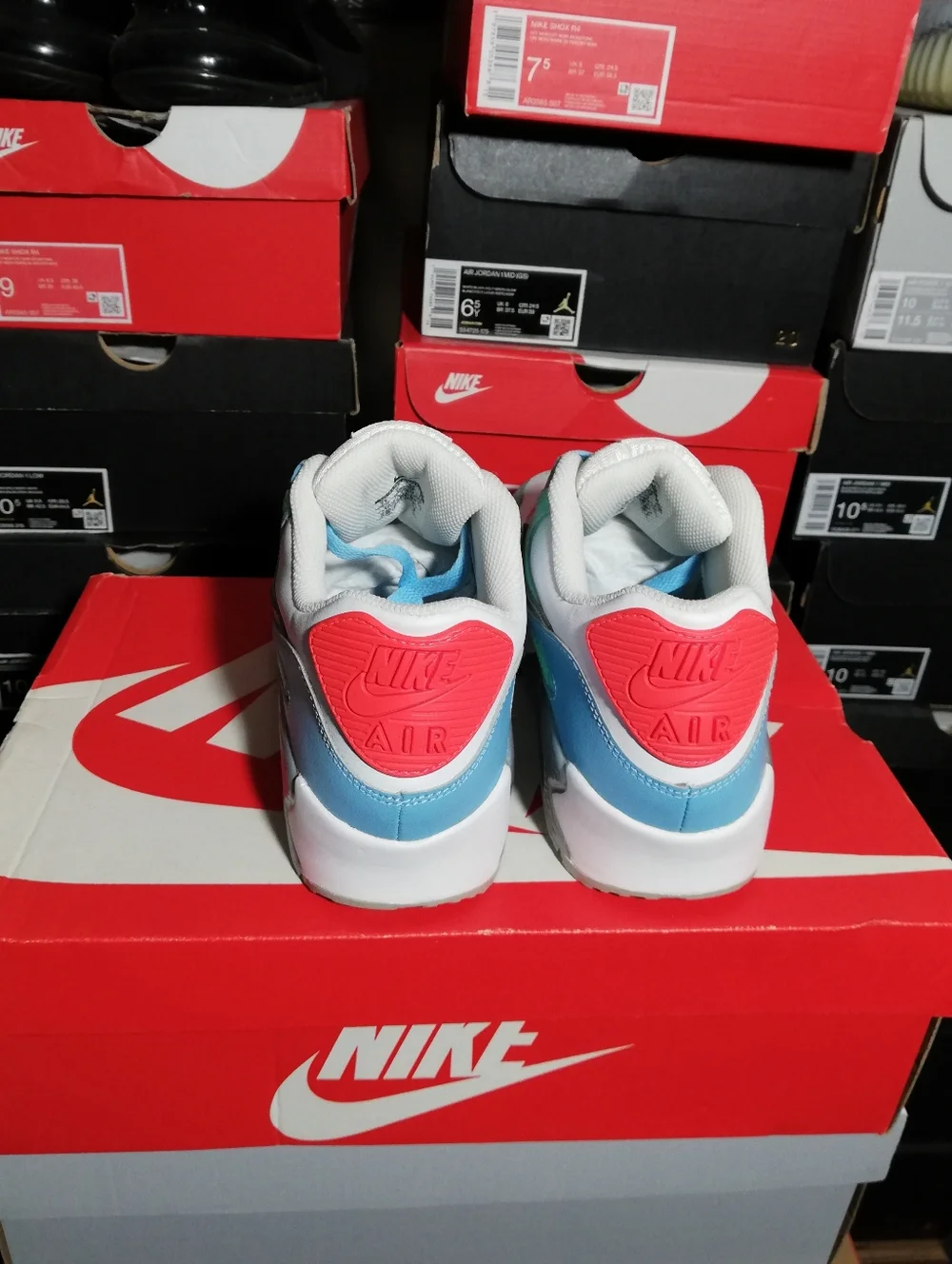NIKE AIR MAX 90S PEEMIUM WOMEN US SIZE 8.5 BRAND NEW COME WITH BOX - Picture 11 of 13